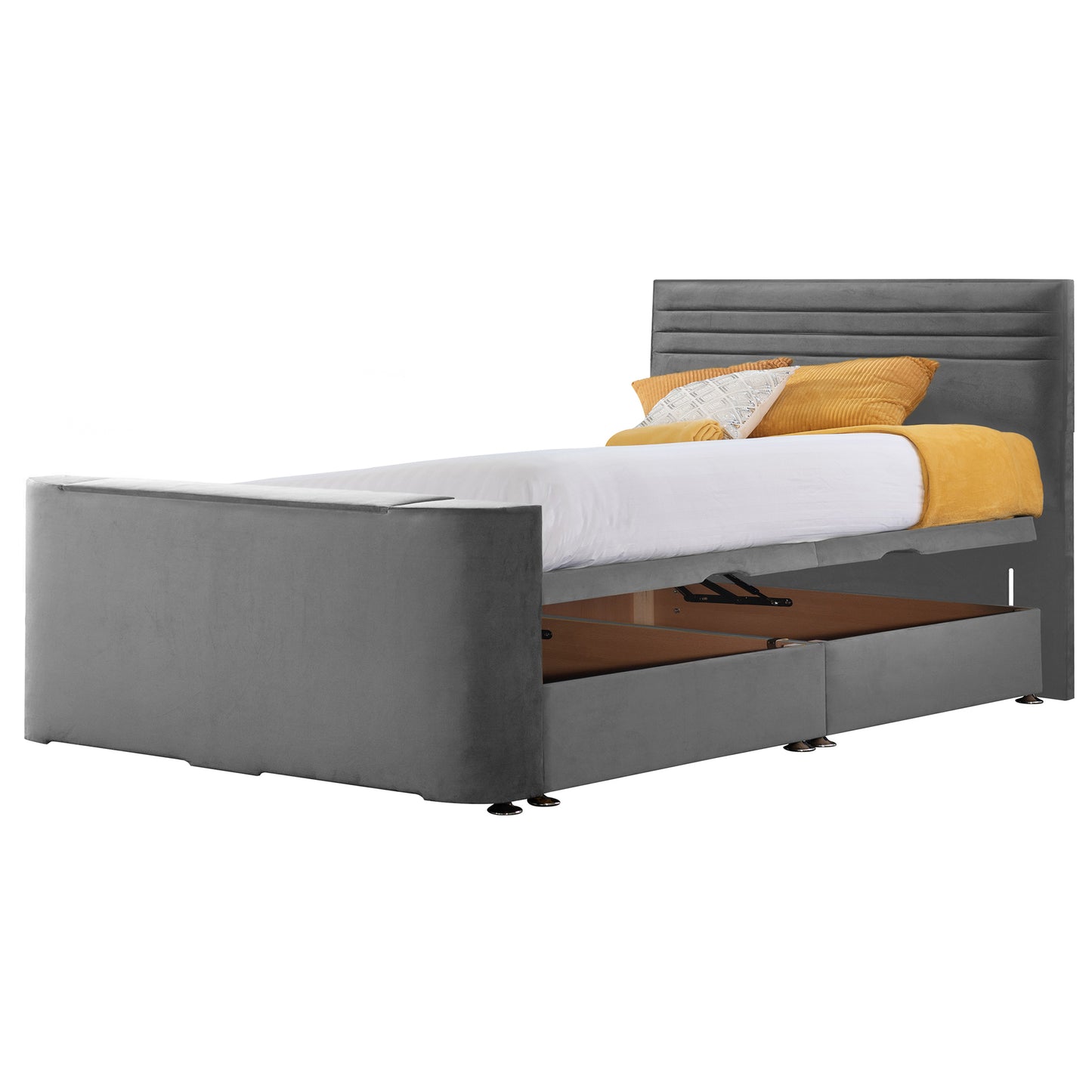 Image Classic Double TV Bed