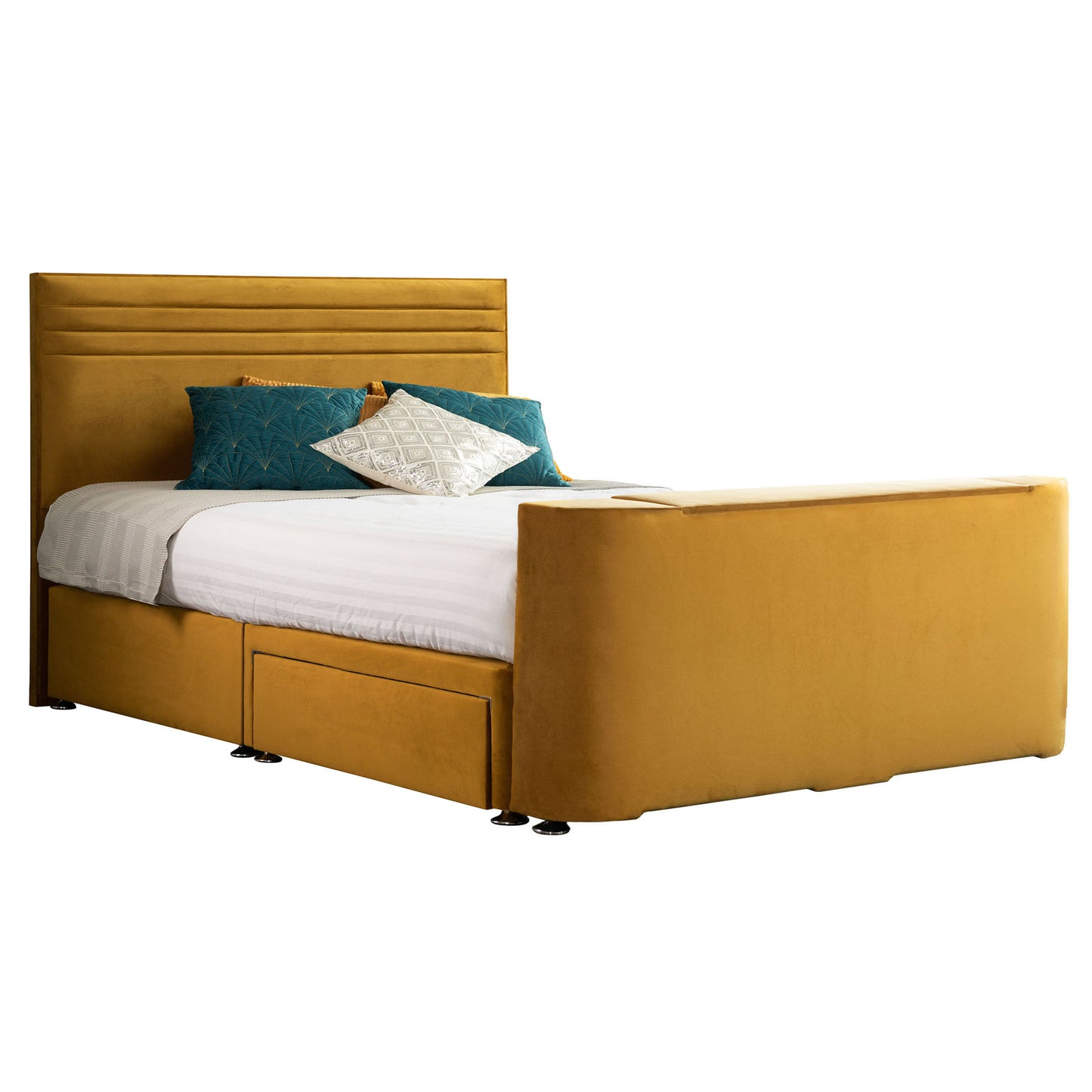 Image Classic Double TV Bed